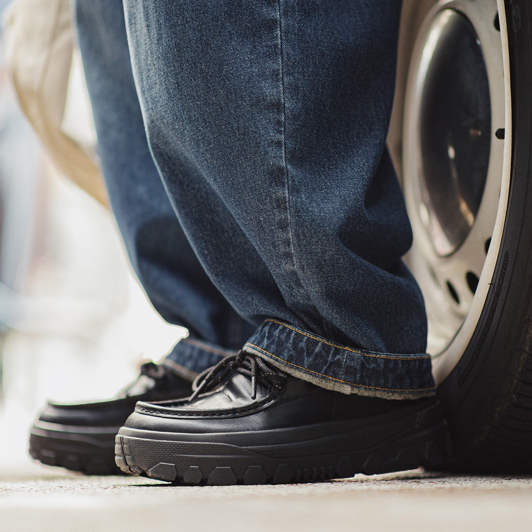 Men's Minimalist Chunky Platform Casual Shoes-RAIIFY