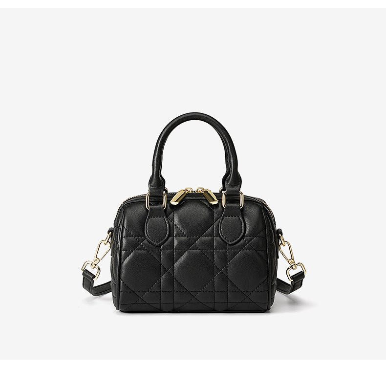 Women's Fashion Quilted Leather Crossbody Bag-RAIIFY