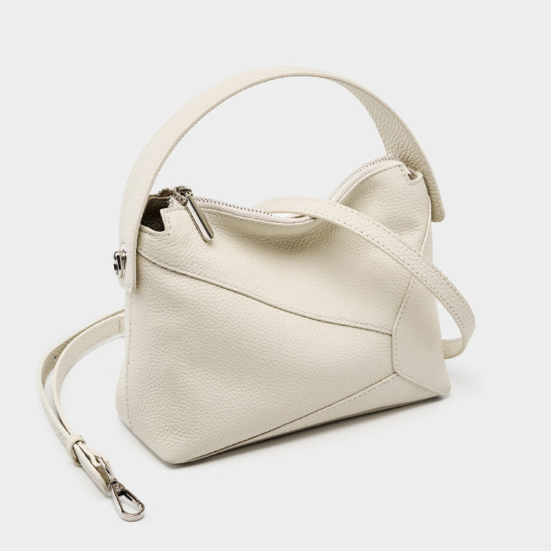 Women Stylish Plain Soft Leather Cross Body Purse-RAIIFY