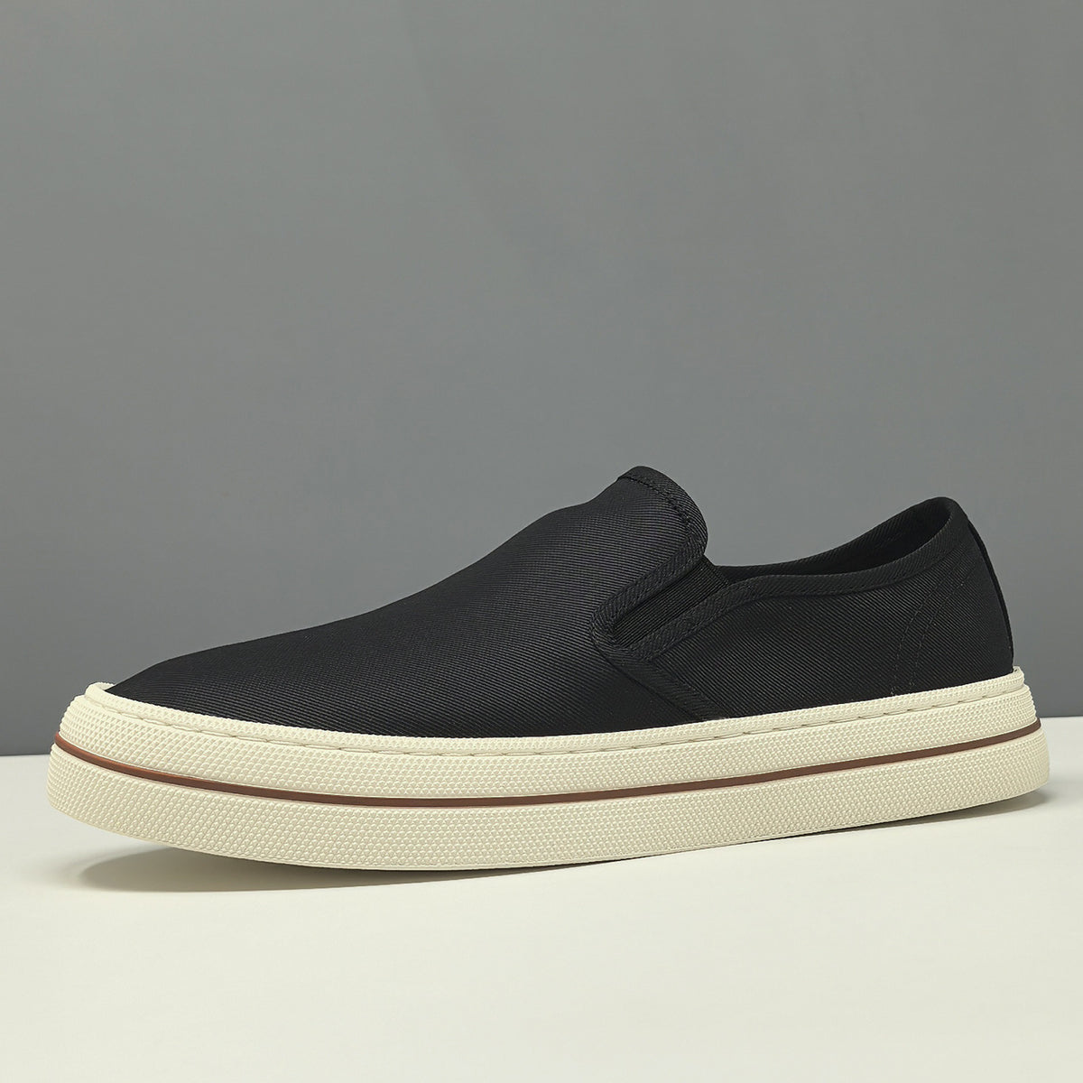 Men's Minimalist Breathable Canvas Flat Casual Loafers-RAIIFY