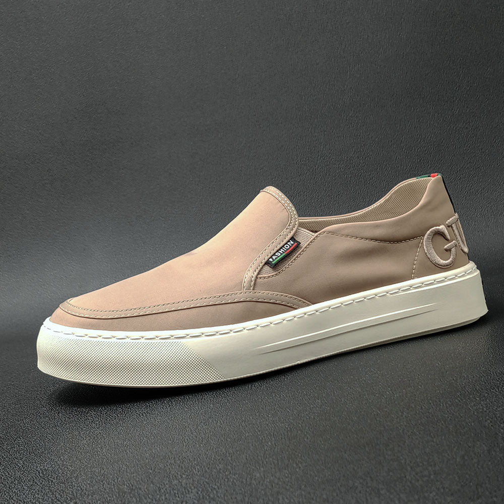Men Minimalist Breathable Canvas Casual Loafers-RAIIFY
