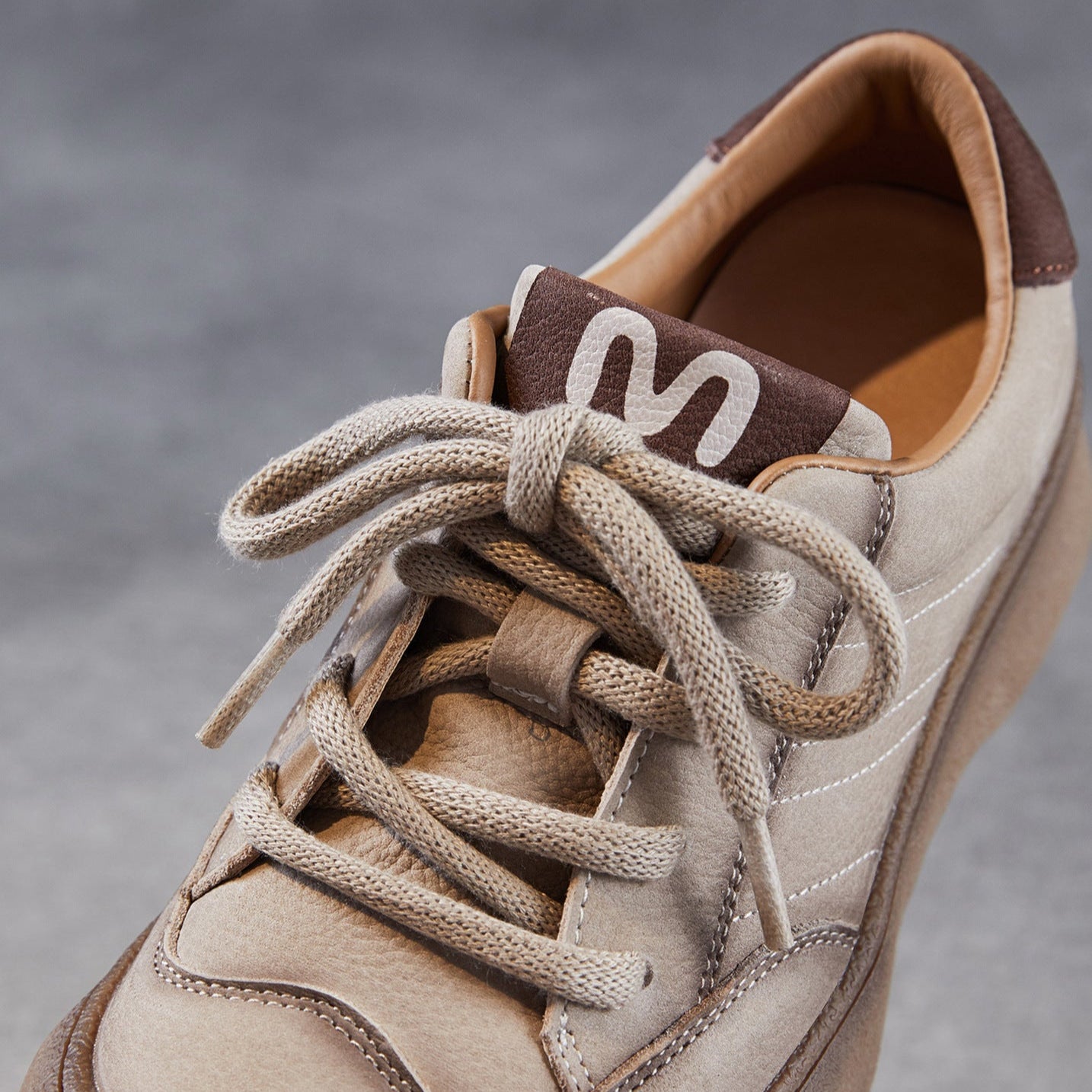 Women's Vintage Leather Lace-up Casual Shoes-RAIIFY