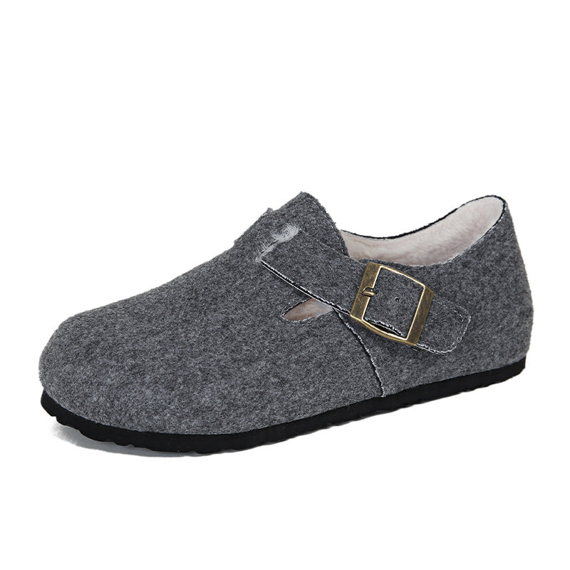 Women Retro Minimalist Flat Soft Casual Shoes-RAIIFY
