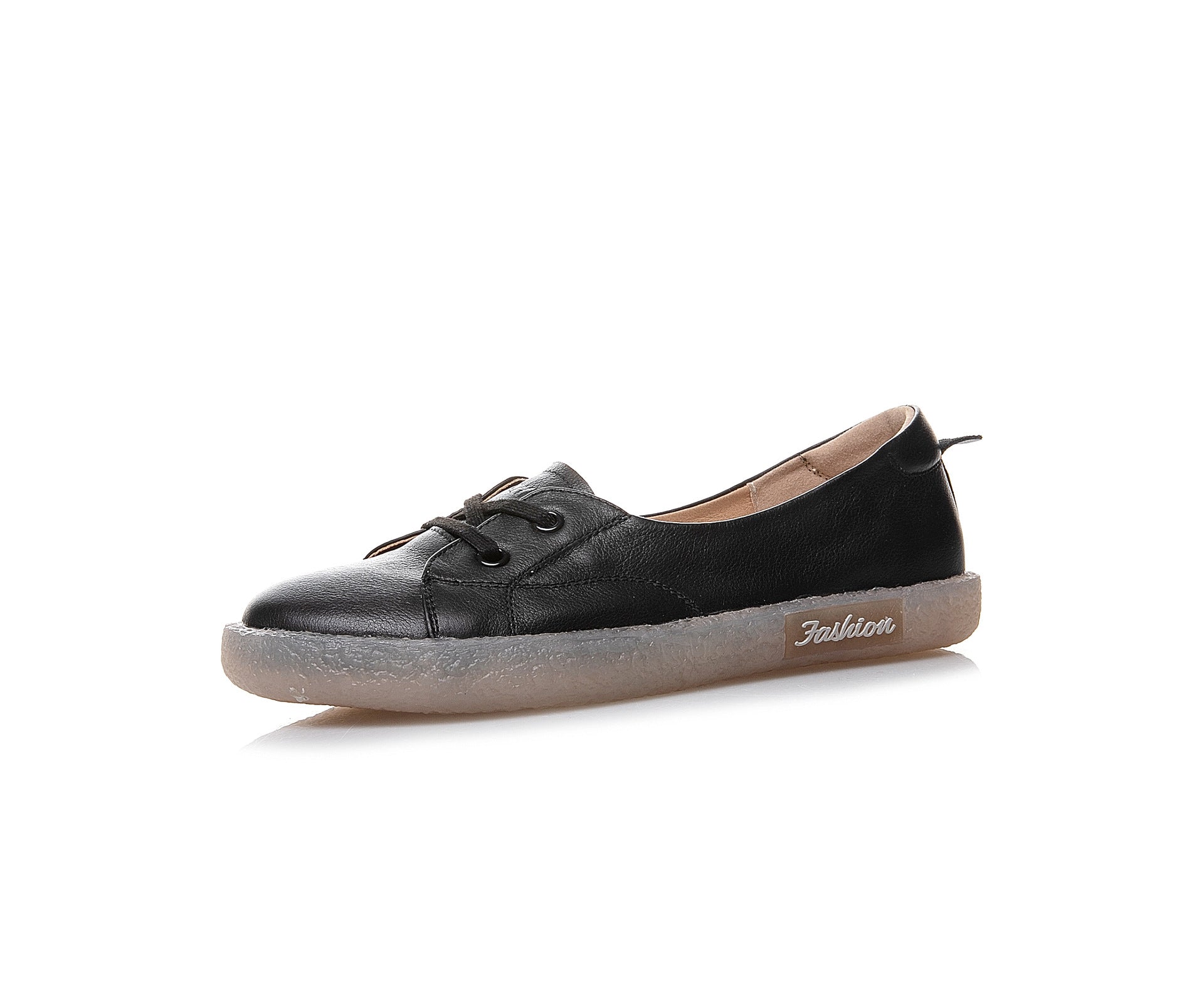Women Casual Soft Leather Antiskid Flats-RAIIFY