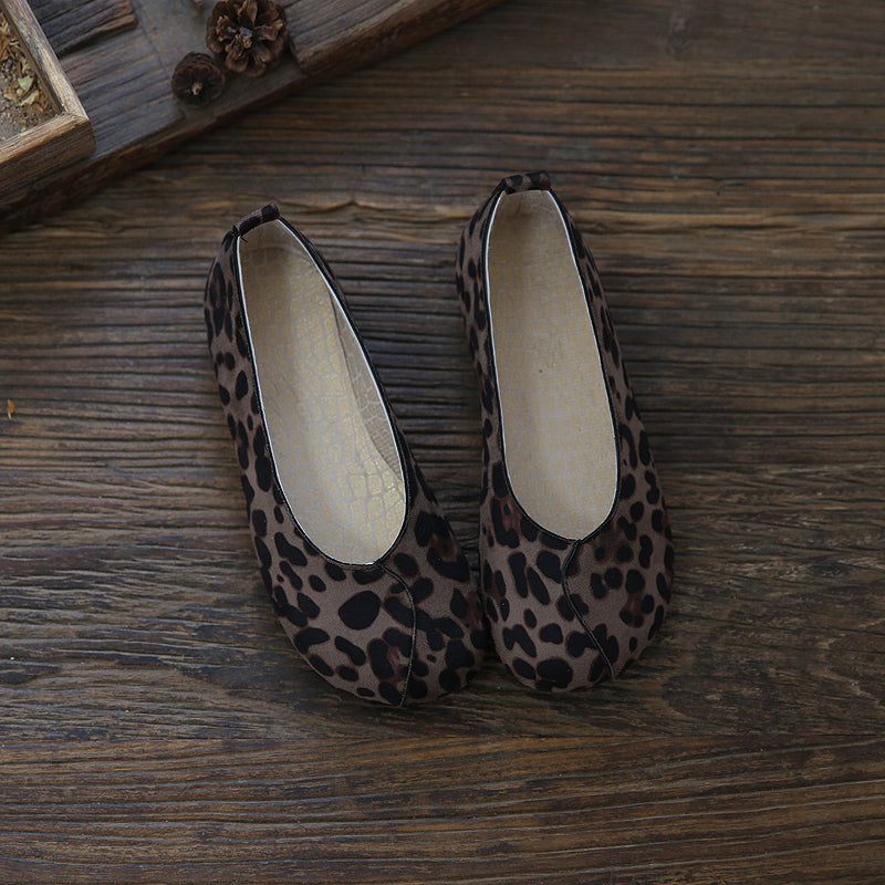 Women Retro Flat Comfortable Flats Casual Shoes-RAIIFY