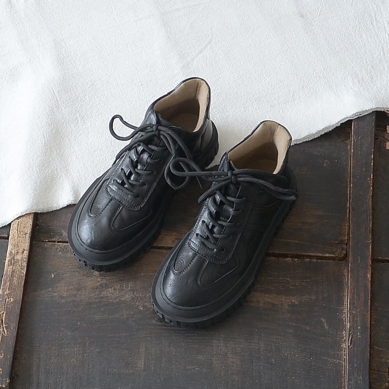 Women Retro Patchwork Casual Flat Ankle Boots-RAIIFY