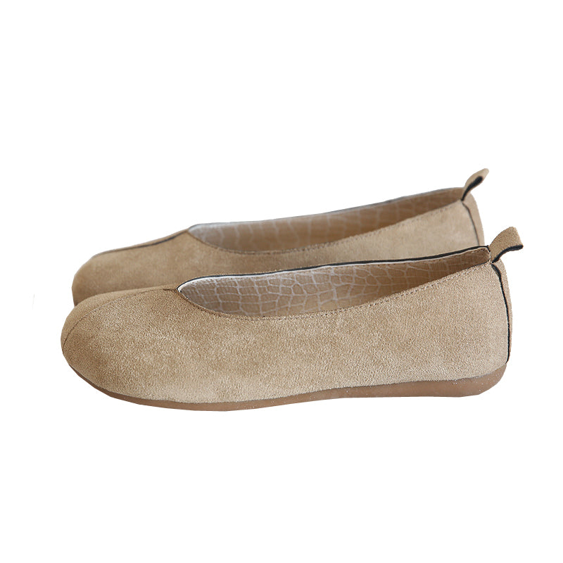 Women Retro Flat Comfortable Flats Casual Shoes-RAIIFY