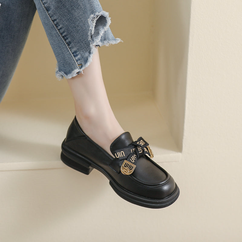 Women Stylish Fashion Bowknot Casual Loafers-RAIIFY
