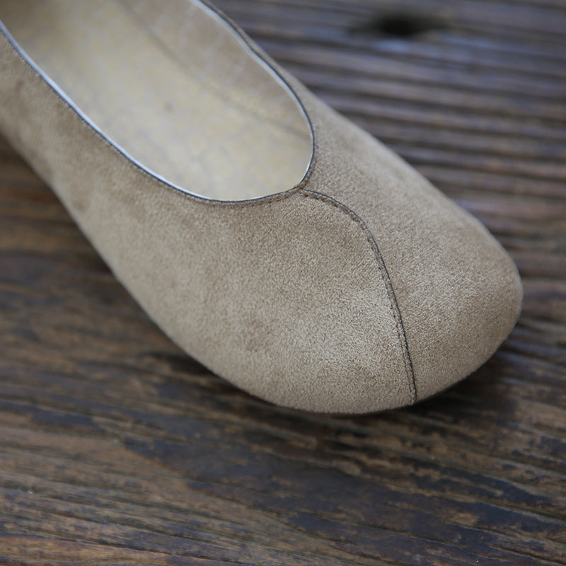 Women Retro Flat Comfortable Flats Casual Shoes-RAIIFY