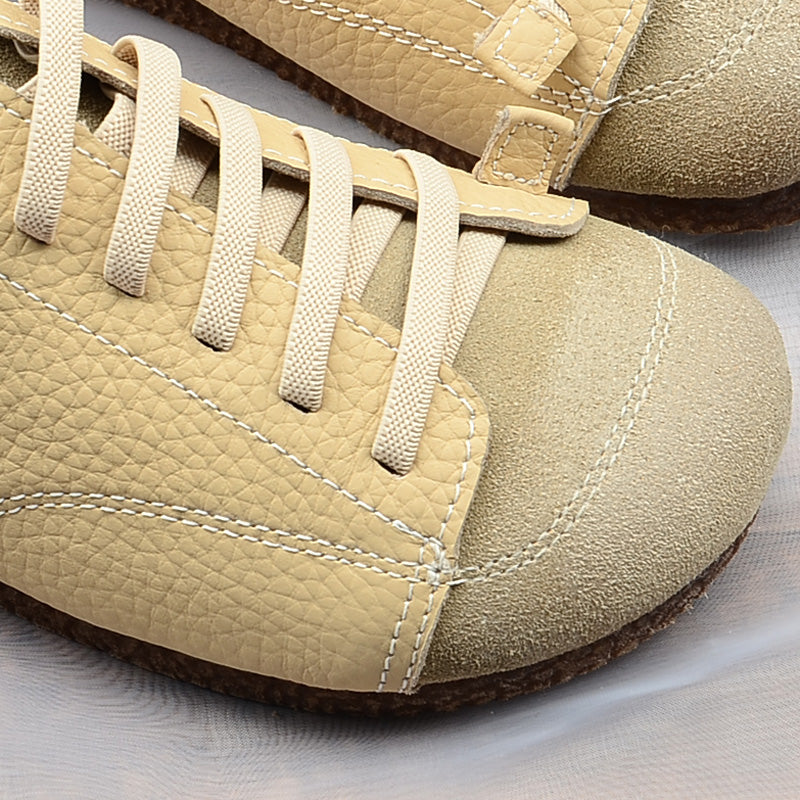 Women Handmade Leather Soft Casual Shoes-RAIIFY