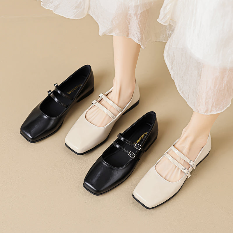 Women Minimalist Solid Soft Flat Casual Shoes-RAIIFY