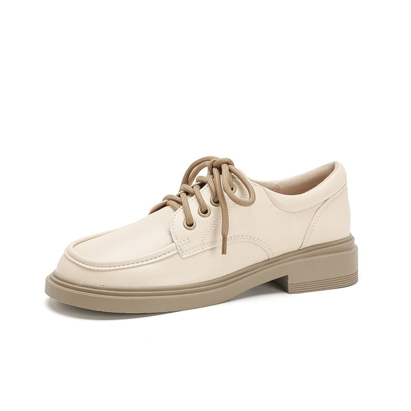 Women Minimalist Casual Soft Lace-up Loafers-RAIIFY