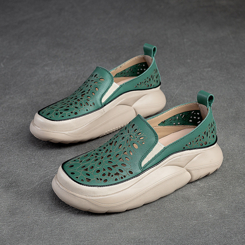 Women Summer Casual Hollow Soft Shoes-RAIIFY