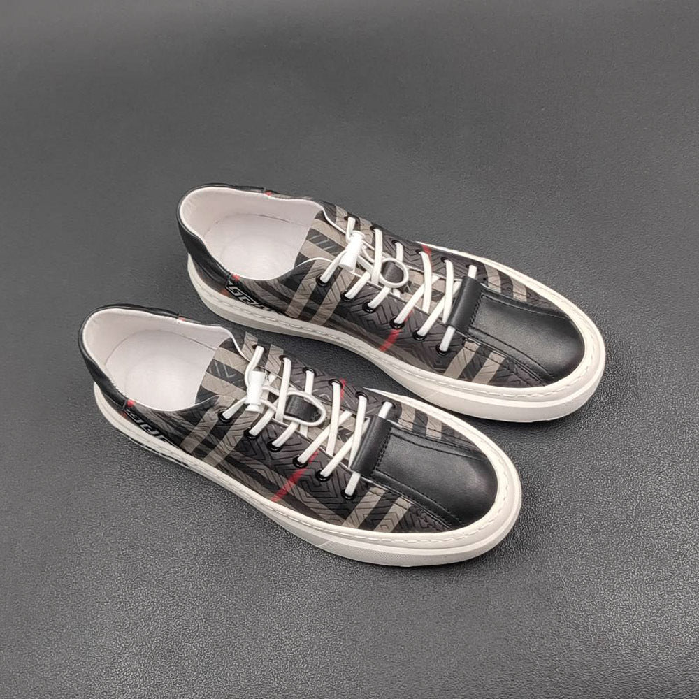 Men Ice Silk Canvas Flat Fashion Casual Shoes-RAIIFY