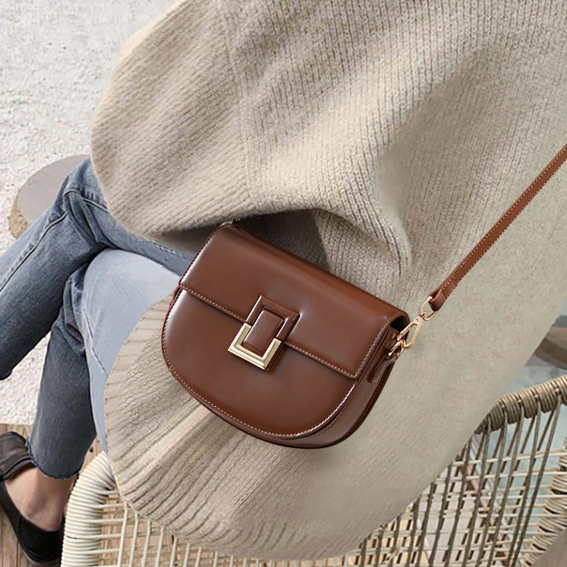 Women Fashion Leather Casual Cross Body Bag-RAIIFY