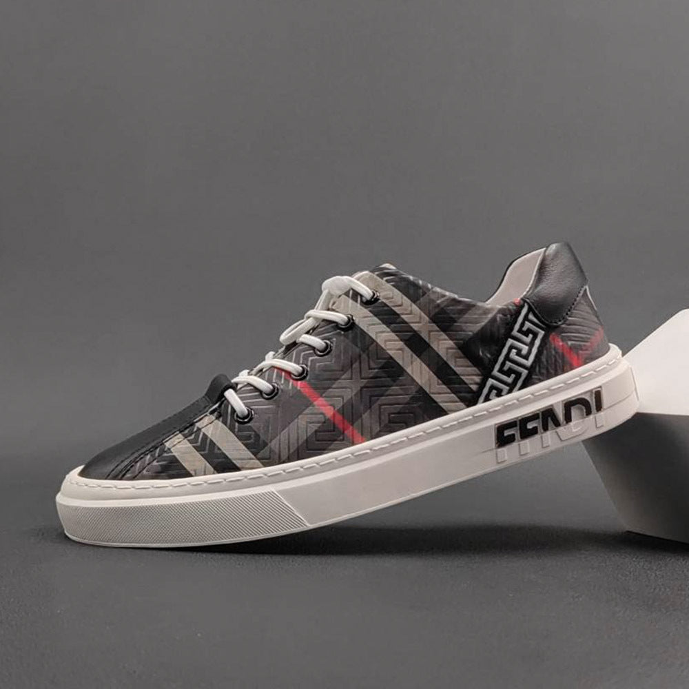 Men Ice Silk Canvas Flat Fashion Casual Shoes-RAIIFY