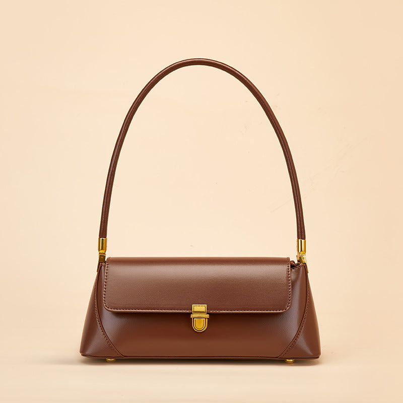 Women Retro Leather Casual Shoulder Bag-RAIIFY