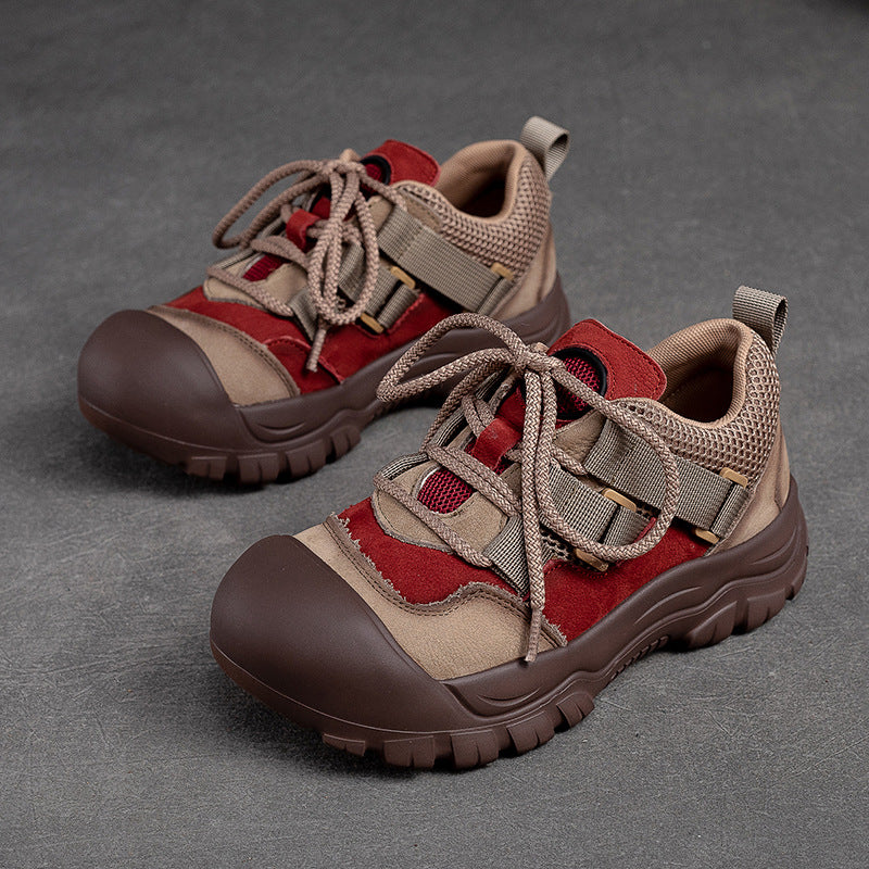 Women Stylish Patchwork Retro Casual Shoes-RAIIFY