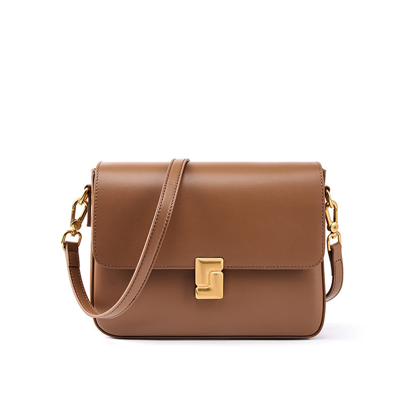 Women Minimalist Fashion Casual Leather Shoulder Bag-RAIIFY