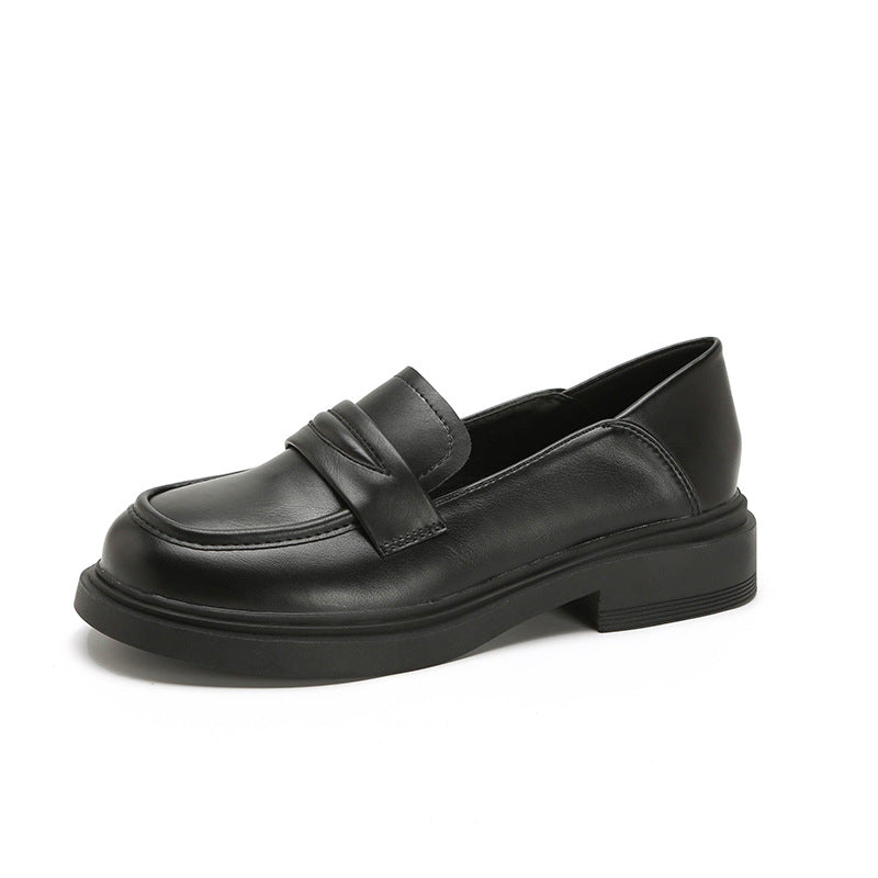 Women Casual Minimalist Solid Soft Loafers-RAIIFY