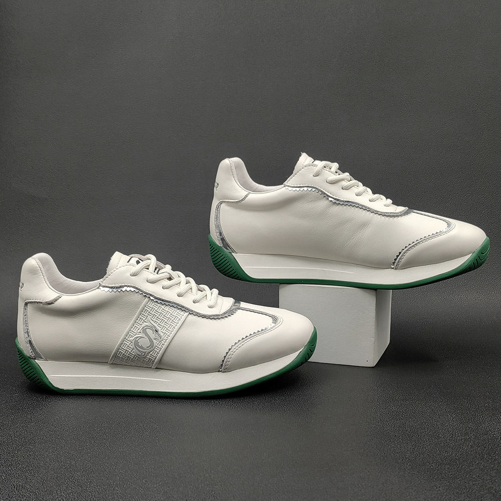 Men Fashion Leather Comfort Flat Casual Shoes-RAIIFY