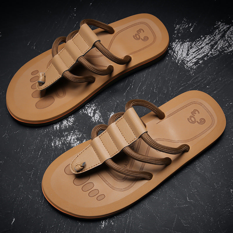 Men Fashion Casual Flip Flops Sandals-RAIIFY