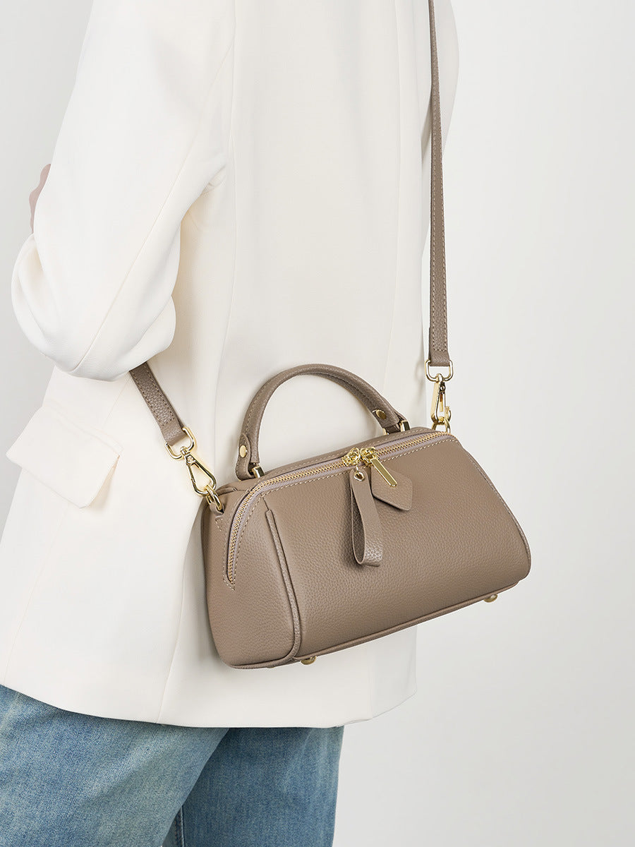 Women Minimalist Casual Leather Purse Shoulder Bag-RAIIFY