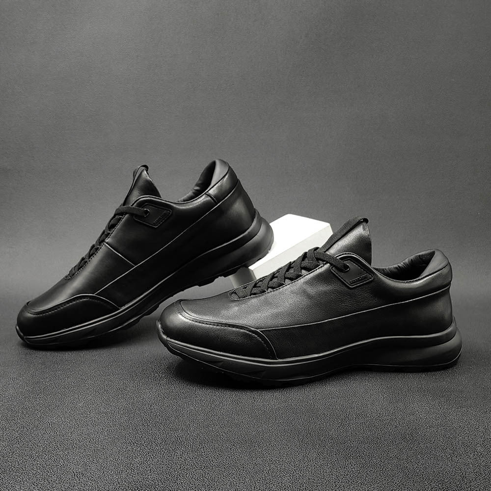 Men Minimalist Classic Leather Casual Shoes-RAIIFY