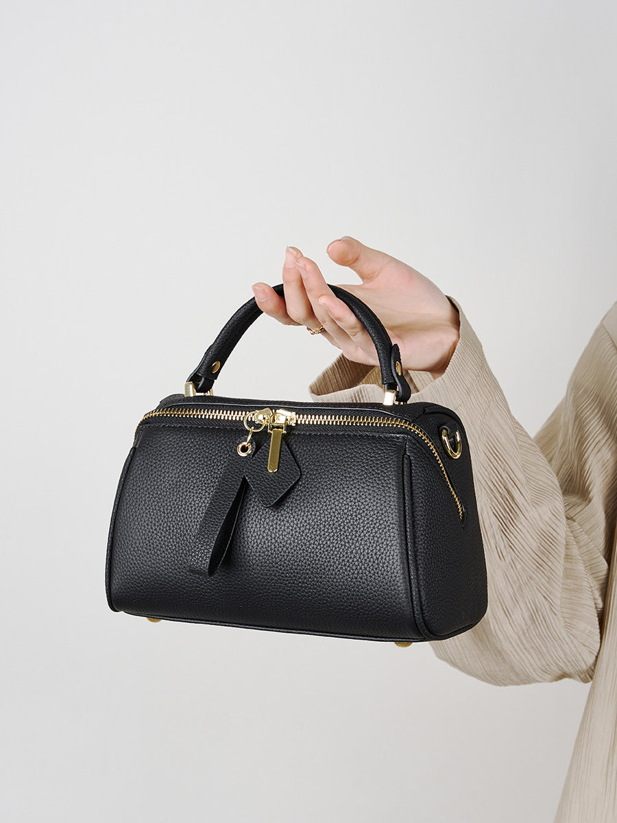 Women Minimalist Casual Leather Purse Shoulder Bag-RAIIFY