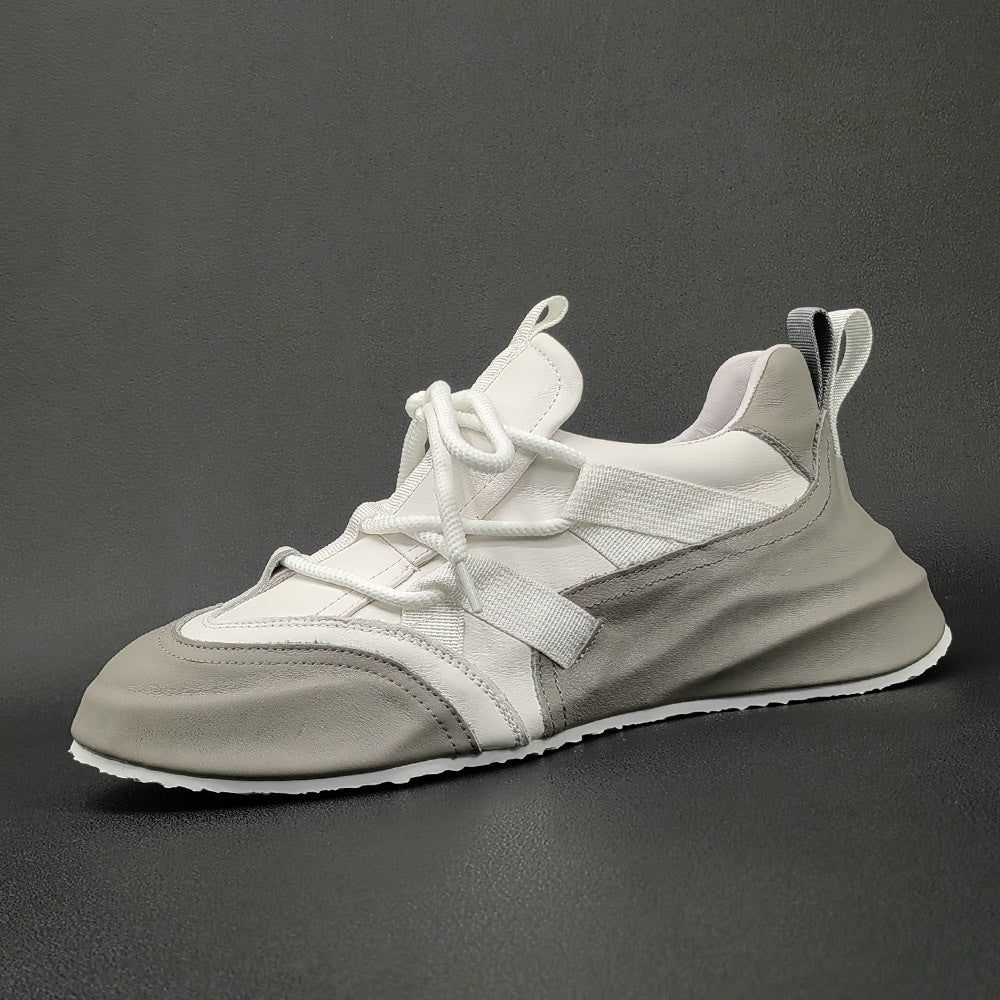 Men Minimalist Fashion Leather Casual Shoes-RAIIFY