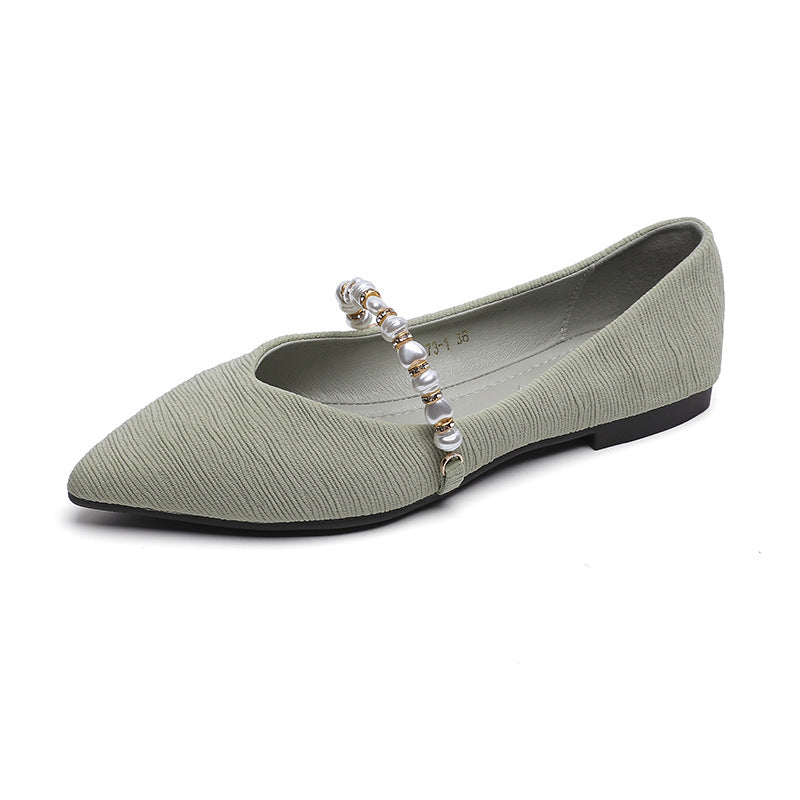 Women Casual Fashion Pointed Toe Flats-RAIIFY