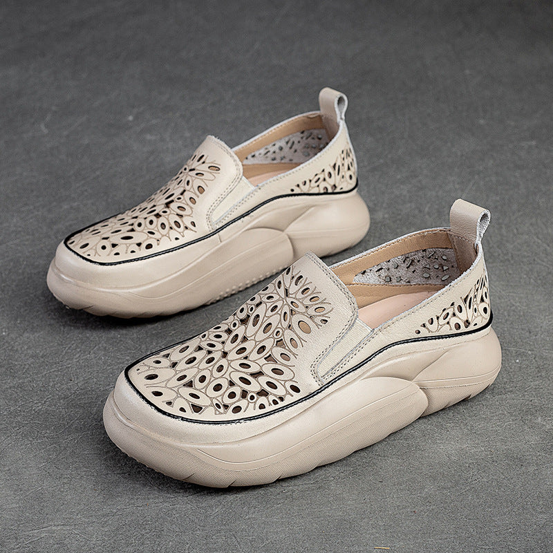 Women Summer Casual Hollow Soft Shoes-RAIIFY