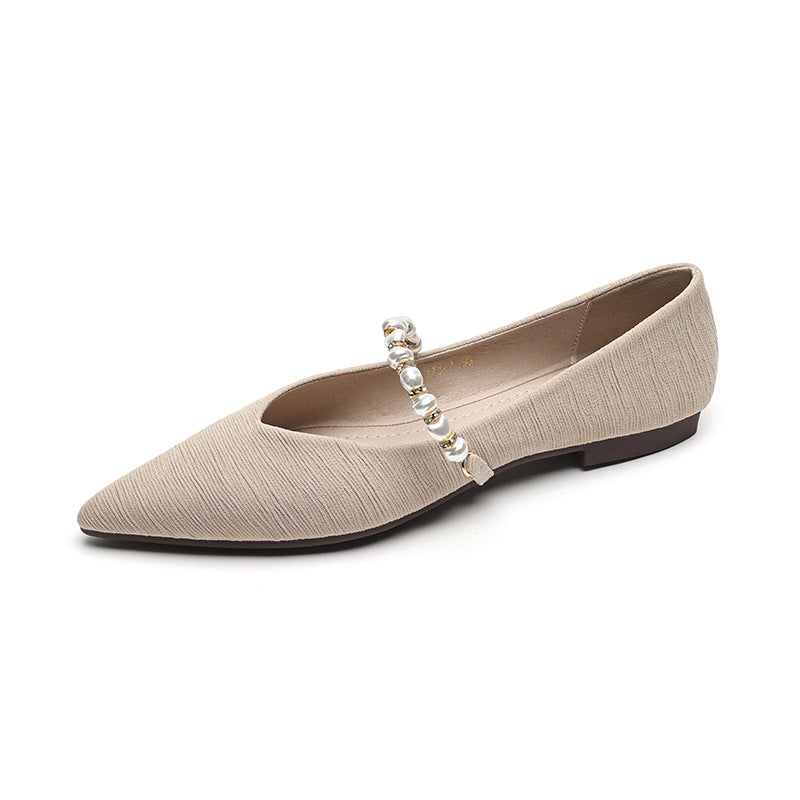 Women Casual Fashion Pointed Toe Flats-RAIIFY