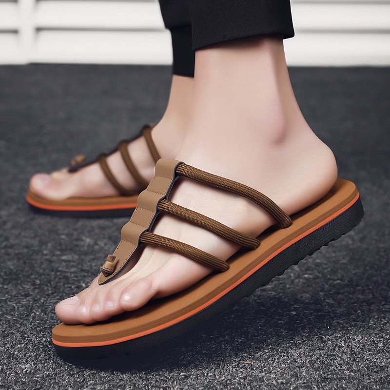 Men Fashion Casual Flip Flops Sandals-RAIIFY