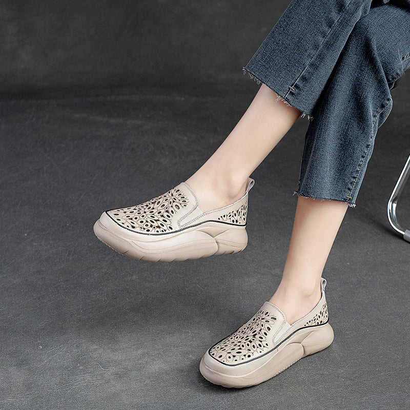 Women Summer Casual Hollow Soft Shoes-RAIIFY