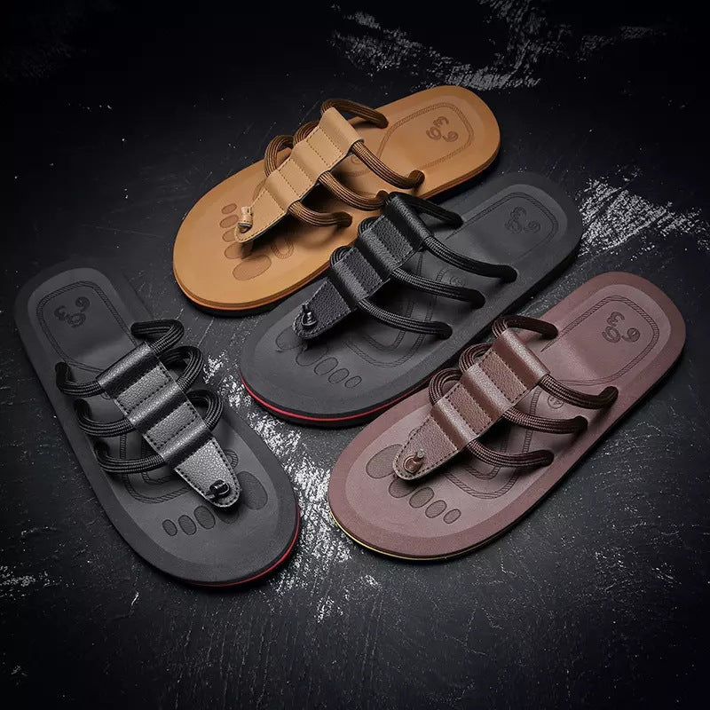 Men Fashion Casual Flip Flops Sandals-RAIIFY