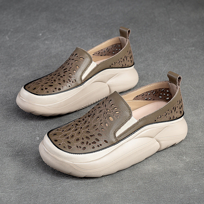 Women Summer Casual Hollow Soft Shoes-RAIIFY