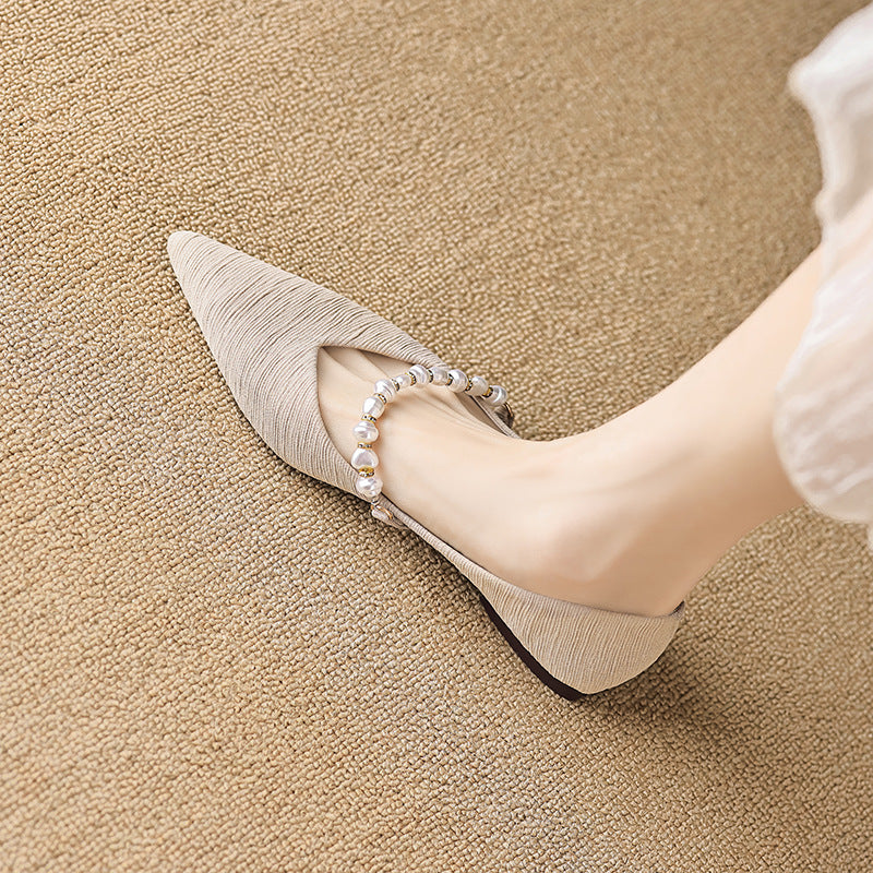 Women Casual Fashion Pointed Toe Flats-RAIIFY