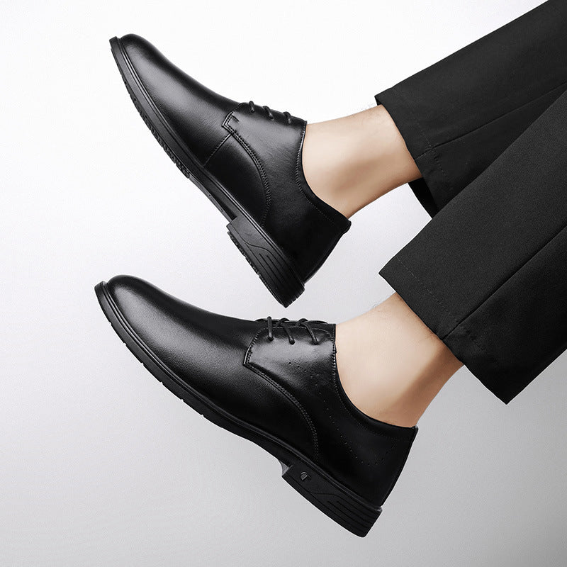 Men Soft Leather Oxford Shoes-RAIIFY