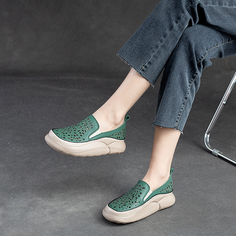 Women Summer Casual Hollow Soft Shoes-RAIIFY