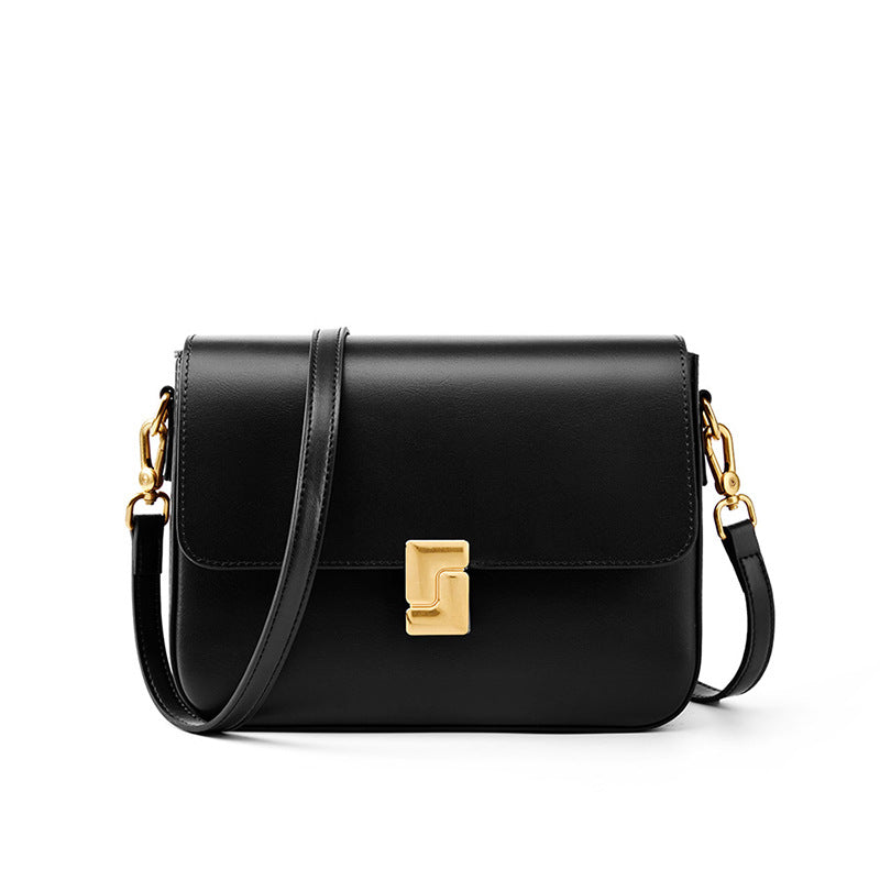 Women Minimalist Fashion Casual Leather Shoulder Bag-RAIIFY