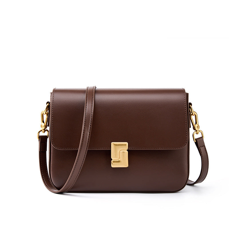 Women Minimalist Fashion Casual Leather Shoulder Bag-RAIIFY