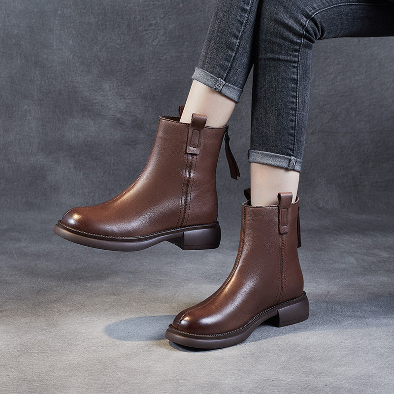 non leather boots womens