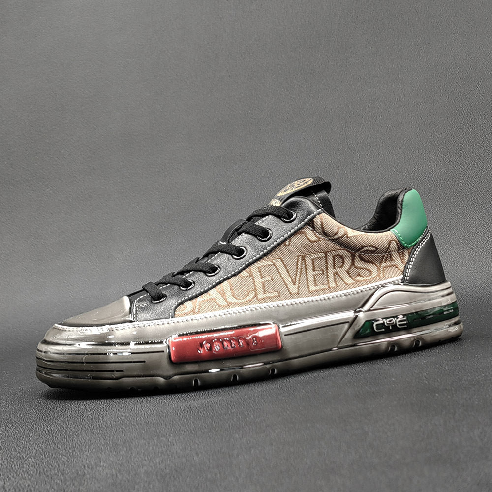 Men Stylish Beathable Flat Casual Skate Sneakers-RAIIFY