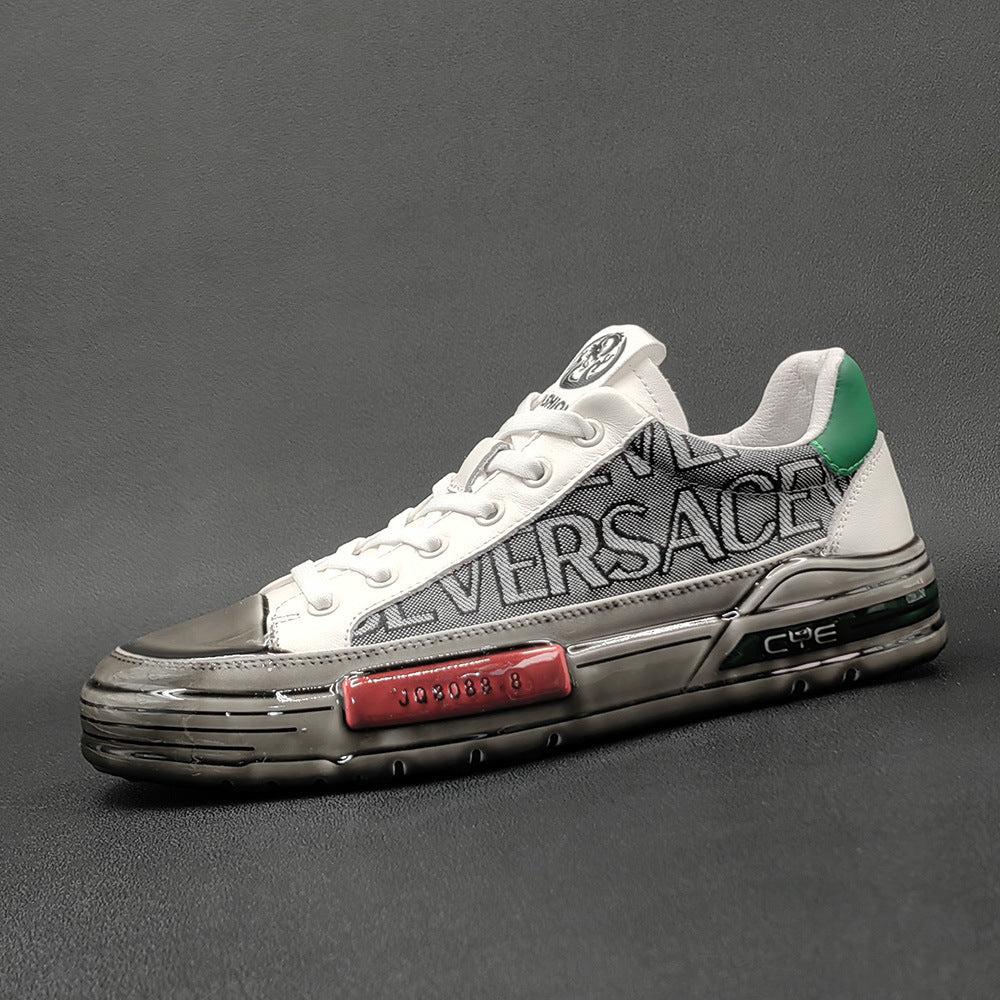 Men Stylish Beathable Flat Casual Skate Sneakers-RAIIFY