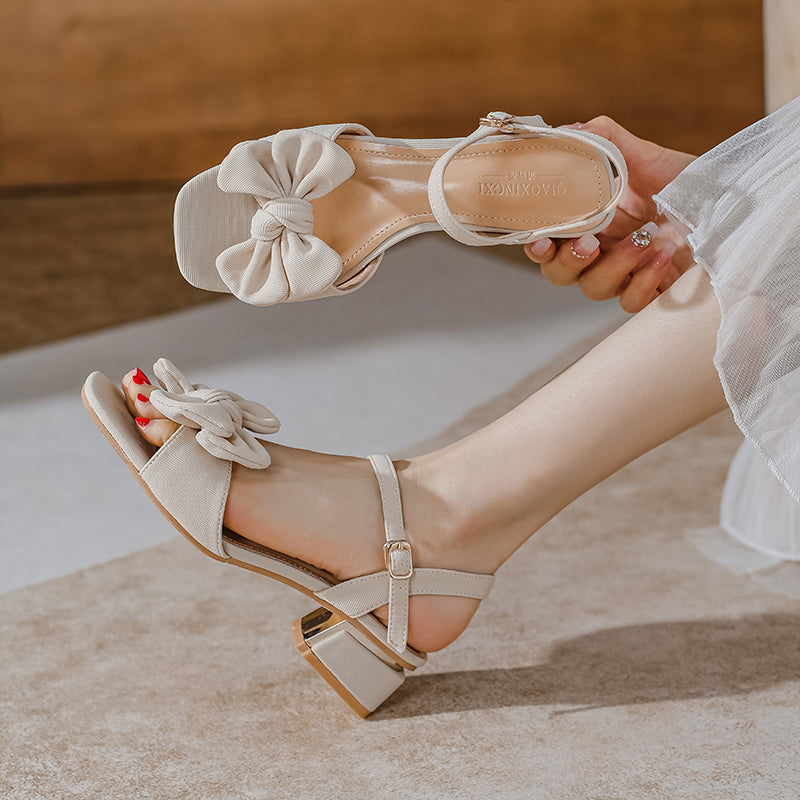 Women Fashion Casual Summer Chunky Heel Sandals-RAIIFY