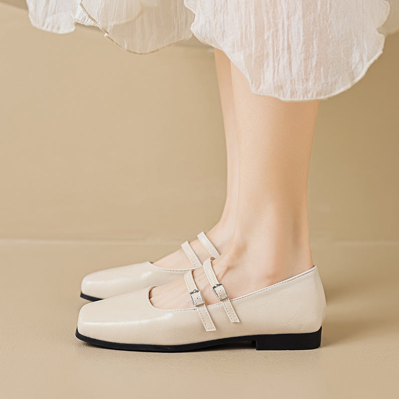 Women Minimalist Solid Soft Flat Casual Shoes-RAIIFY