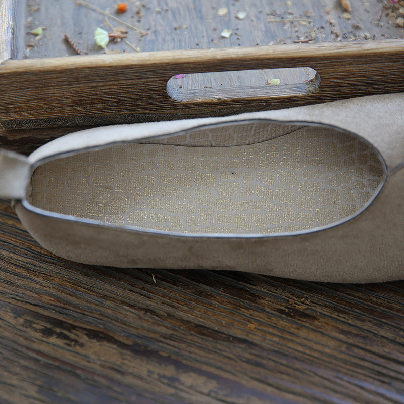 Women Retro Flat Comfortable Flats Casual Shoes-RAIIFY