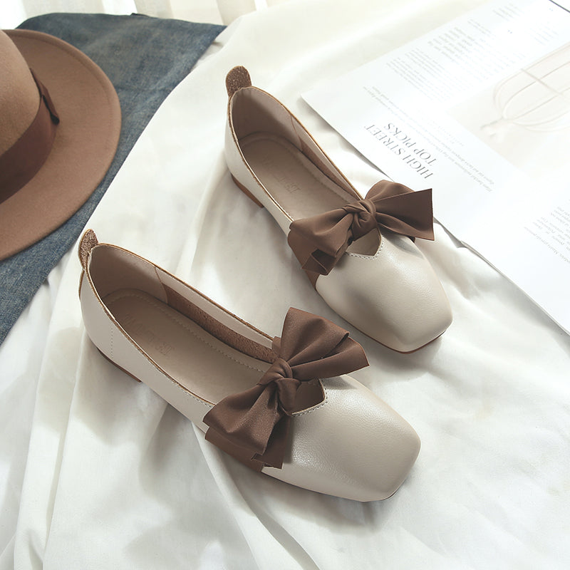 Women Summer Bowknot Casual Soft Flats-RAIIFY