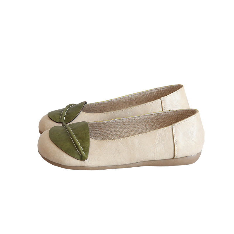 Women Retro Casual Soft Handmade Flats-RAIIFY